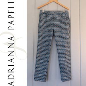 Adrianna Papell Geometric print Trouser/Pants
